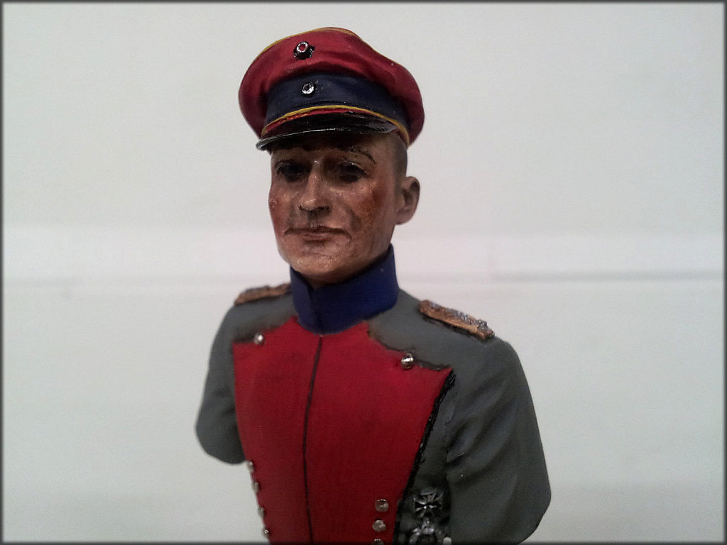 Bust of WWI Fighter Pilot – Elite Prussian Guards Regiment